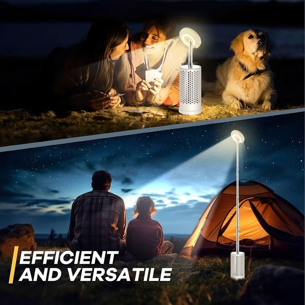 Camping Light, 3000Mah Rechargeable Camping Lantern, Honeycomb Design Adjustable Camping LED Lantern, Warm & White Light Color with 180° Rotating Camping Light for Camping Tent Picnic Glamping