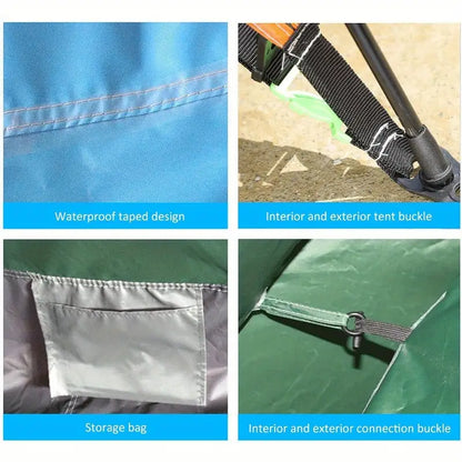 Pop up 2 man tent, waterproof