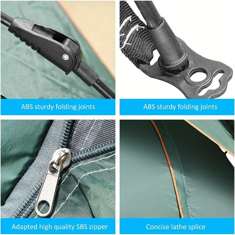 Pop up 2 man tent, waterproof