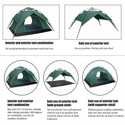 Pop up 2 man tent, waterproof