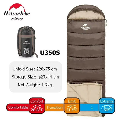 Sleeping Bag Ultralight Waterproof Sleeping Bag Cotton Quilt Portable Envelope Sleeping Bag Camping Sleeping Bags