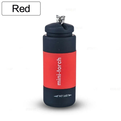 Mini Keychain Pocket Torch USB Rechargeable LED Light Stonego Flashlight Lamp Waterproof Keychain Light