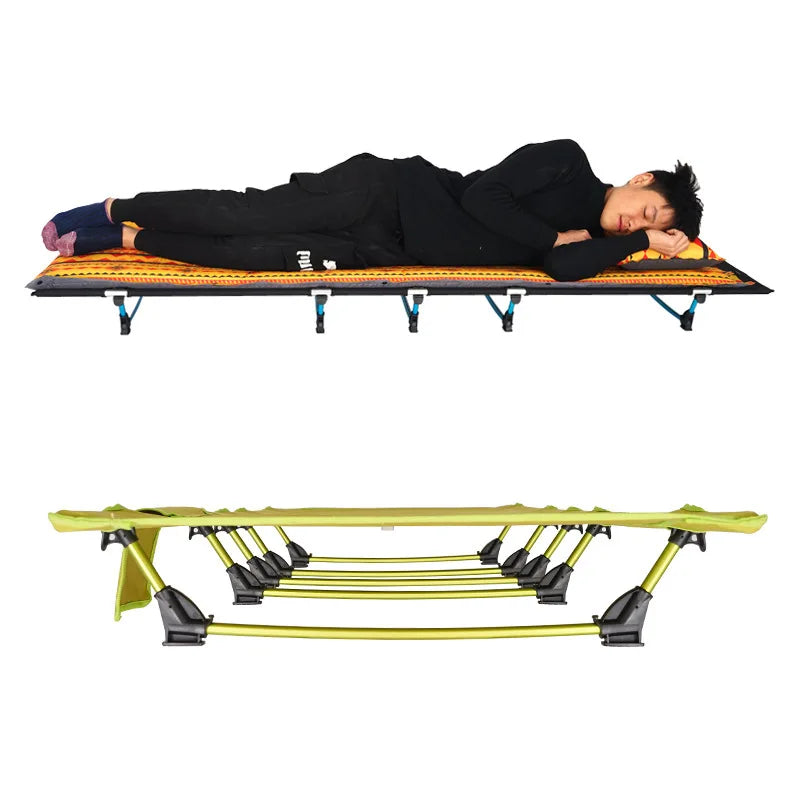 Portable Camping Folding Bed Office Nap Camping Cot