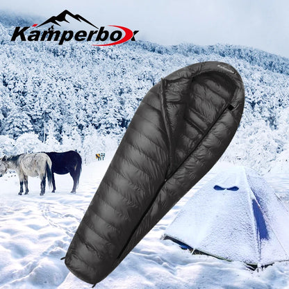 Winter Sleeping Bag Camping Synthetic Sleeping Bag Fake down Sleeping Bag Synthetic Fiber Mimicking down Sleeping Bag