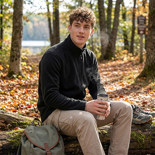 Men’s  full zip fleece