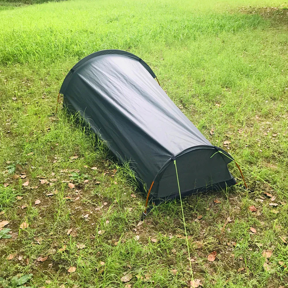 Ultralight Single-Person Camping Tent Green