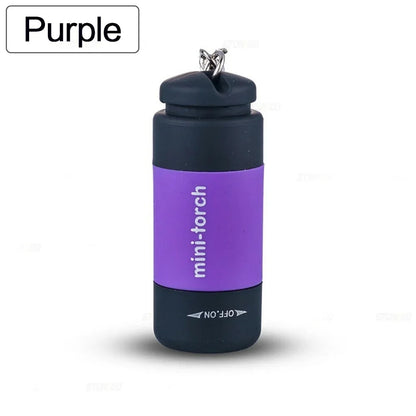 Mini Keychain Pocket Torch USB Rechargeable LED Light Stonego Flashlight Lamp Waterproof Keychain Light