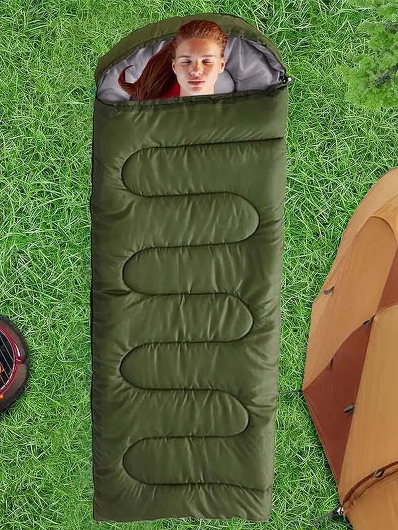 Camping Sleeping Bag Ultralight Waterproof 4 Season Warm Envelope Backpacking Sleeping Bags for Outdoor Traveling Hiking