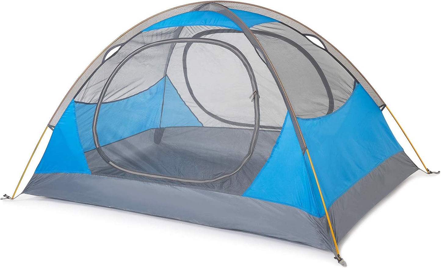 2/4 Person Camping Tent Lightweight Backpacking Tent Waterproof Windproof Two Doors Easy Setup Double Layer Outdoor Tents for Family Camping Hunting Hiking Mountaineering Travel